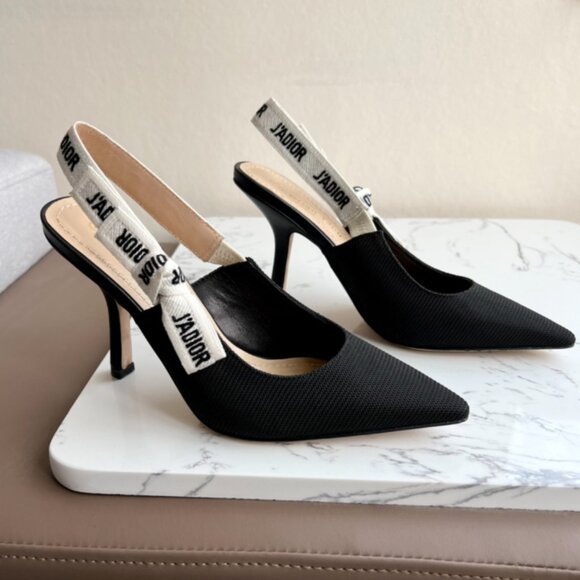 Dior J’Adior Slingback Leather Pumps - Picture 1 of 9